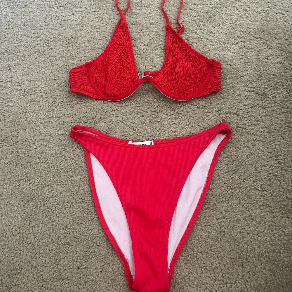Nasty Gal Red Bikini - Picture 1 of 4